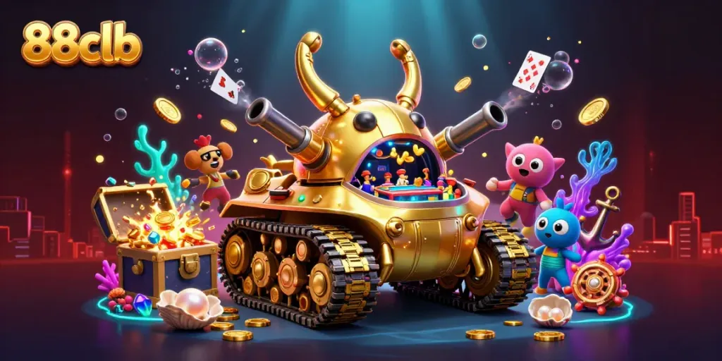 Experience the vibrant casino adventures of 88clb within an extraordinary 3D display.