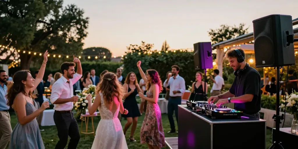 Hochzeit DJ in Berlin Brandenburg sorgt für eine unvergessliche Feier mit Tanz und Musik.